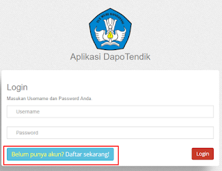Cara Pengisian Aplikasi Dapotendik Lengkap Dengan Modul Panduan