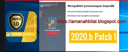 Perbaikan Dapodik Versi 2020.b Patch 1 Dengan Validasi NIK Siswa Terbaru Tahun 2020