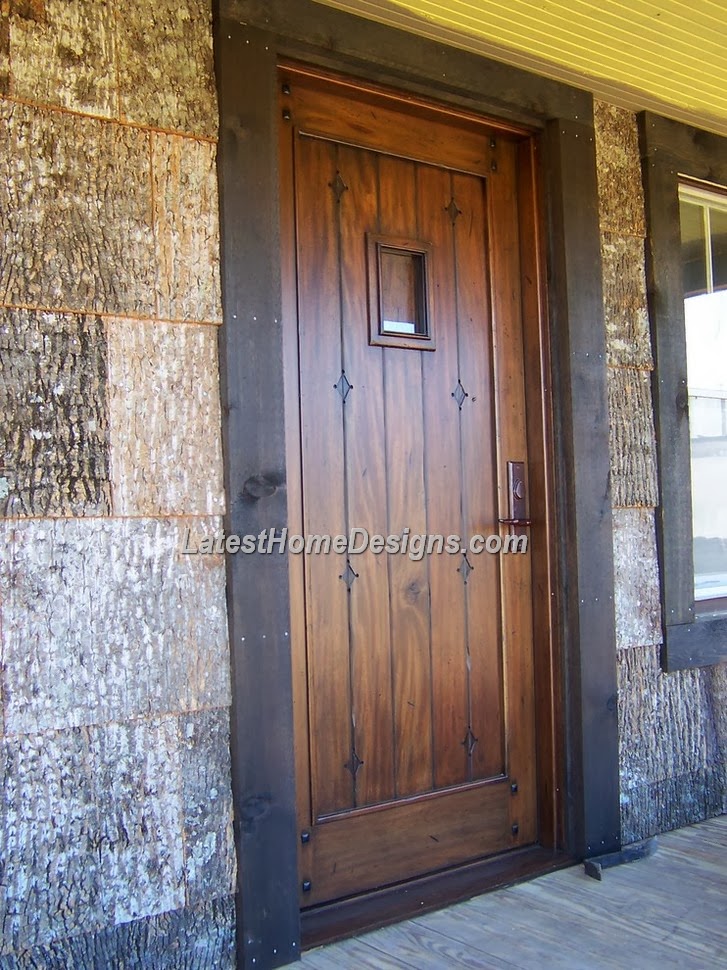 Solid Wood Exterior Front Doors