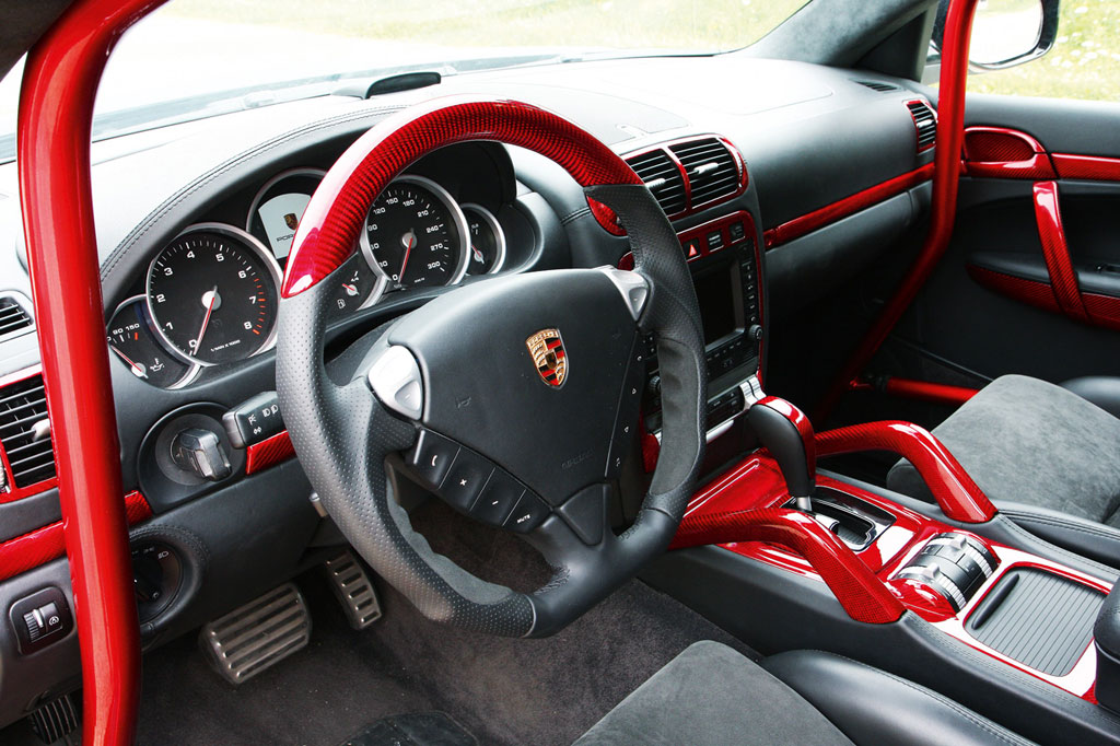 2009 ENCO Gladiator Porsche Cayenne Turbo Cockpit