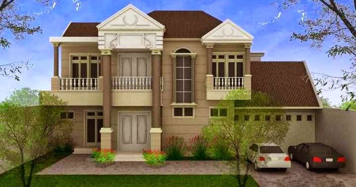 Desain Rumah Minimalis Bergaya Eropa Nan Cantik