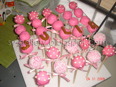 Birthday Cake Pops on From Mommy With Love  Pinky Cake Pop