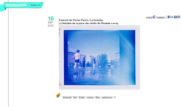 Evry Daily Photo - Polaroid Place des droits de l Homme - Polar du Jour - Site BonjourPolar