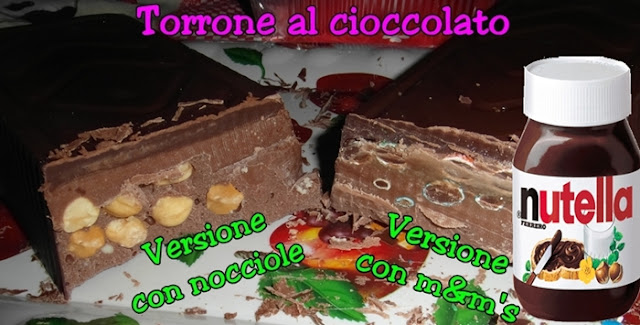 torrone morbido alla nutella