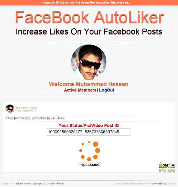 Increase Likes On Your FaceBook By New FaceBook AutoLiker