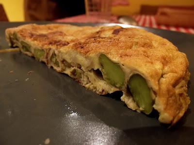 Tortilla de habas tiernas ecológicas