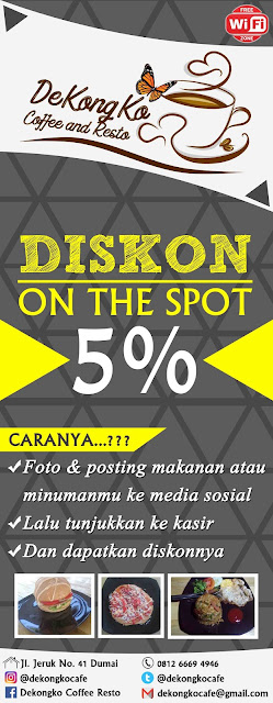 Desain Ke-3 Photoshop Cafe Dekongko Dumai