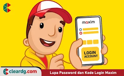 Lupa Password dan Kode Login Maxim Driver