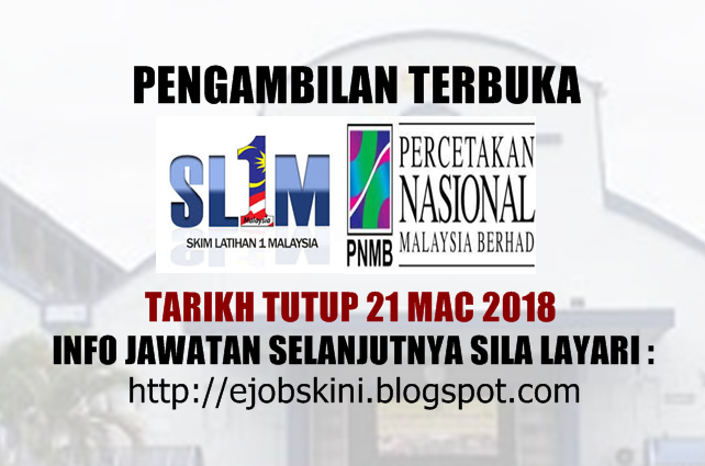 Skim Latihan 1Malaysia (SL1M) di PNMB