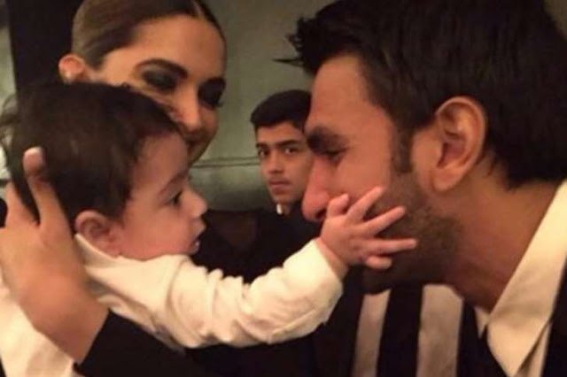 Cuteness Alert! Deepika and Ranveer have a Baby Moment