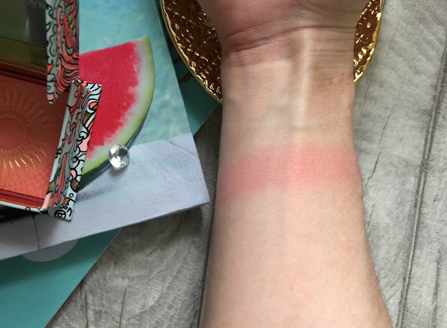 benefit galifornia blusher swatch