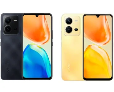 Vivo V25e Black and Gold