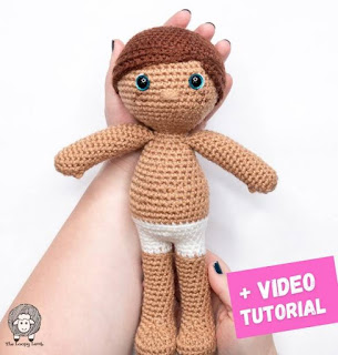 PATRON GRATIS MUÑECO AMIGURUMI 57406