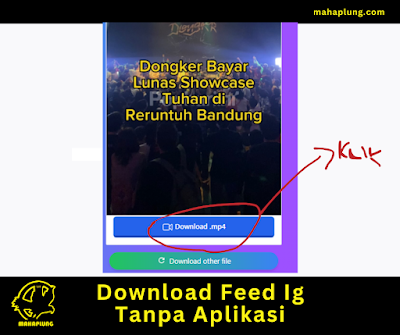 Download Feed Ig Tanpa Aplikasi