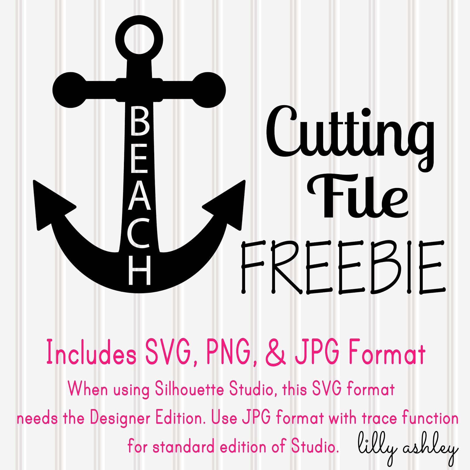 Download Make it Create...Free Cut Files and Printables: Freebie Beach Anchor Cutting File Plus New Shop ...