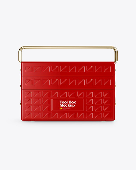 Download Tool Box Mockup Front View