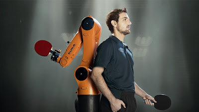 Timo Boll Vs. KUKA Robot