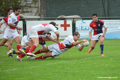 Try de José Decavi para el Jockey salteño