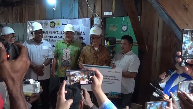 340 Rumah Warga Papua Barat Daya Dapat Sambungan Listrik Gratis Kementerian ESDM Sepanjang Tahun 2022