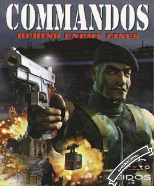 Commandos Behind Enemy Lines Cover, Poster