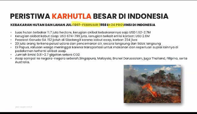 Karhutla di Indonesia