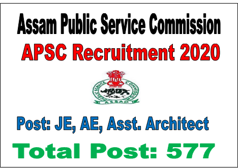   APSC Recruitment 2020