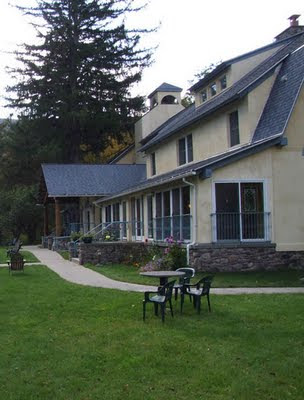 Main building at Menla Mountain Retreat