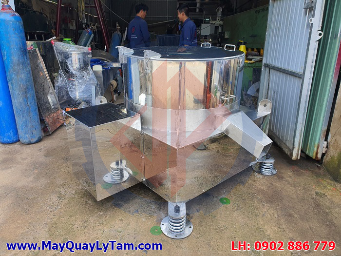 Máy vắt ly tâm inox cho ứng dụng ép nước mắm cá công nghiệp - Cty thủy sản Nha Trang
