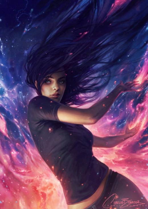 Charlie Bowater deviantart ilustrações fantasia mulheres