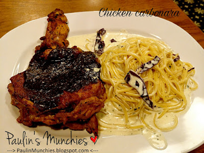 Paulin's Muchies - Hungry Jack at Cookhouse JEM - Chicken carbonara