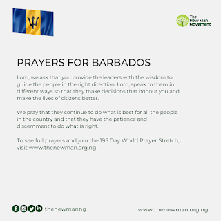 World Prayer Stretch Day 15: Prayers for Barbados