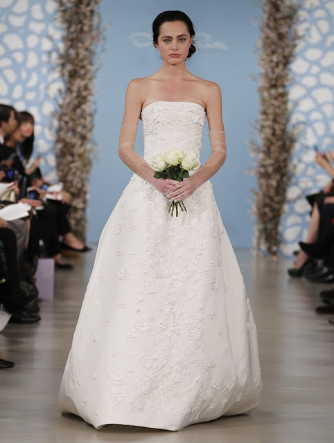 Oscar de la Renta Spring 2014 princess Wedding Dresses