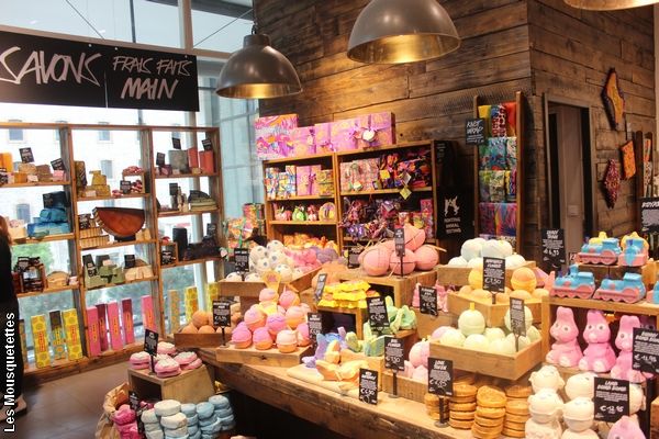 Idées cadeaux Fête des Mères chez LUSH Marseille aux Terrasses du Port