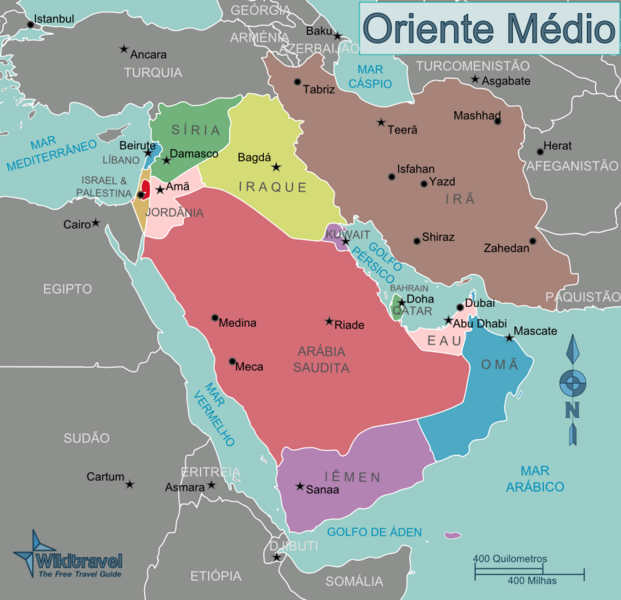 Quais são os paises e as capitais do Oriente Medio? Yahoo Respostas
