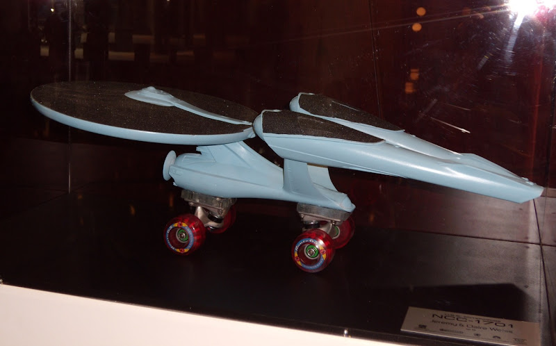 Star Trek Enterprise NCC-1701 Roller skate model replica
