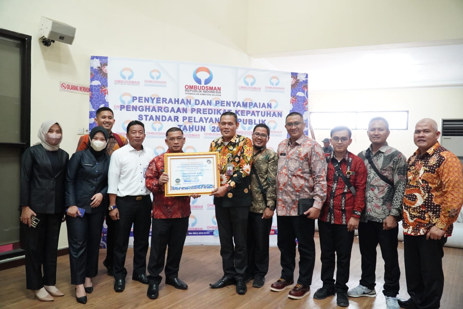 Ombudsman Republik Indonesia (RI) perwakilan Provinsi Sumatera Selatan (Sumsel)