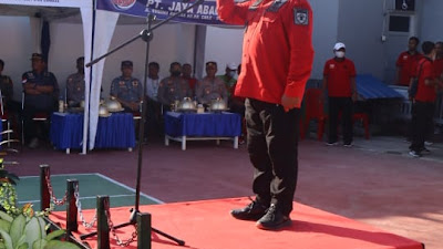 Semarak HDKD ke-77, Lapas Bulukumba Gelar Upacara Pembukaan PORSENAP