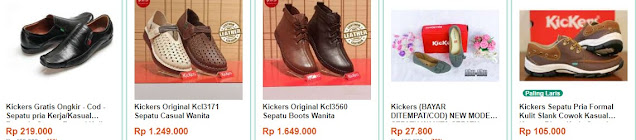 harga sepatu