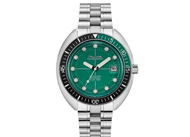 Bulova Oceanographer Diver Green Ref. 96B322