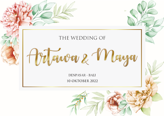 10102022 THE WEDDING OF ARTAWA & MAYA AT DENPASAR BALI