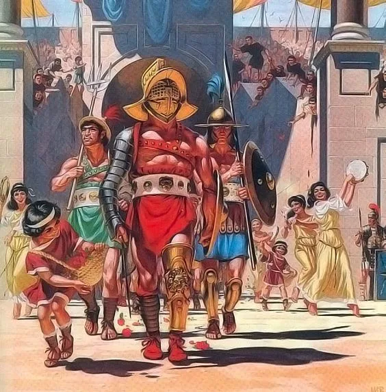 gladiator di arena