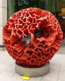 Coquino Coral by Yvonne Domenge, Bank Street, Canary Wharf, London