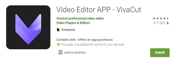 Video Editor APP  تطبيق تعديل الصور الإحترافي :