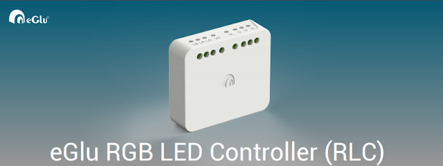 eGlu Home Automation RGB LED Controller (RLC)