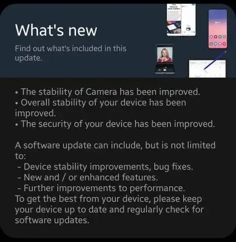 Samsung F23 March 2022 Update - New Features, Improvements and bug fixes