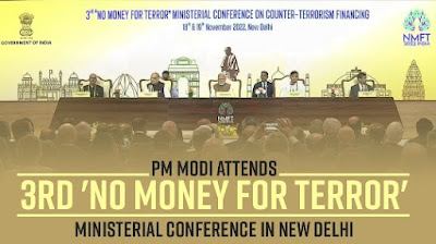 PM’s address at 3rd ‘No Money for Terror’ Ministerial Conference in New Delhi