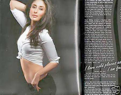 Kareena Kapoor FHM Magazine India May 2009 Pictures