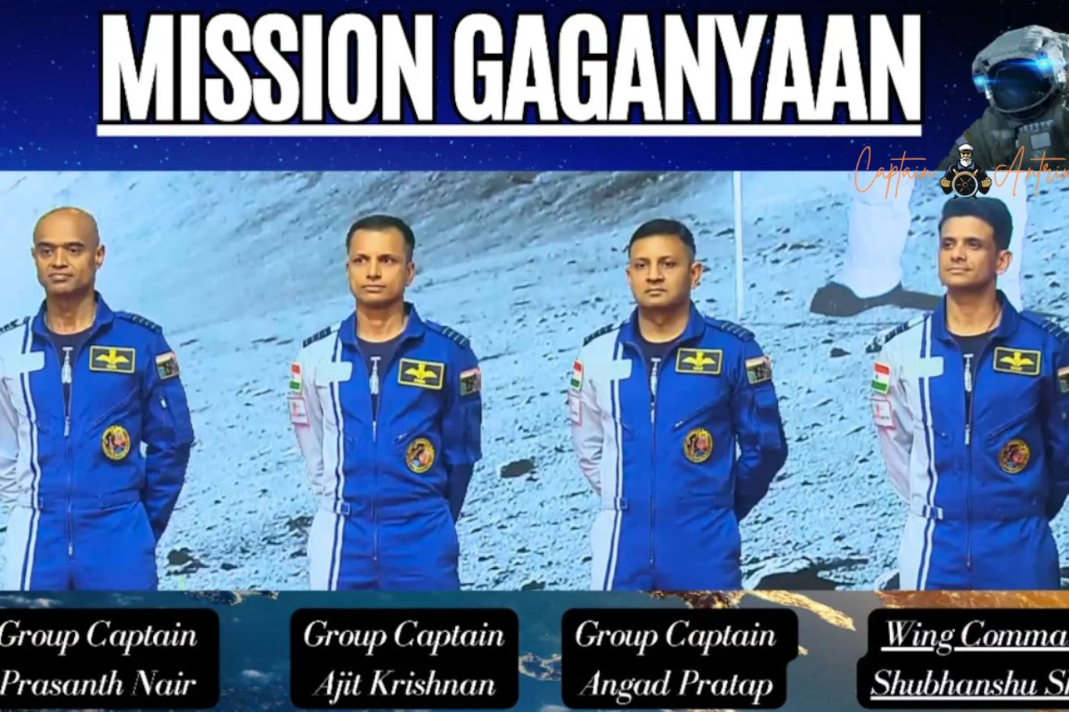 PM Modi Reveals India's First Space Crew! You Won't Believe Who's Flying to the Stars!