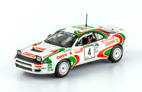 wrc coleccion salvat argentina, toyota celica turbo st185 1:43 juha kankkunen