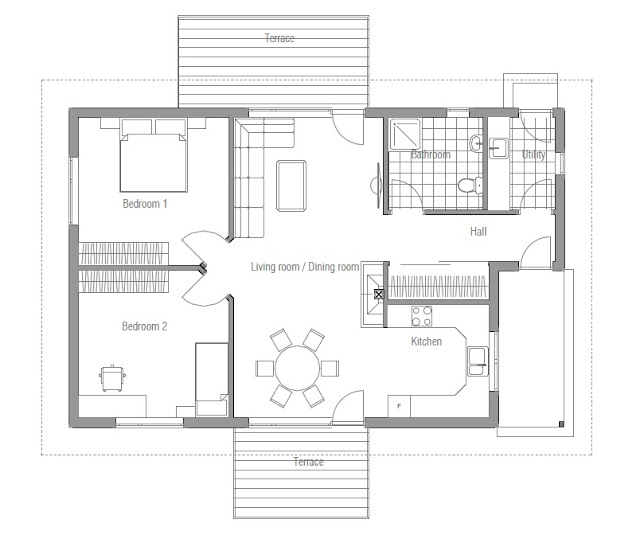 Affordable Home  Plans  Affordable Home  Plan  CH93